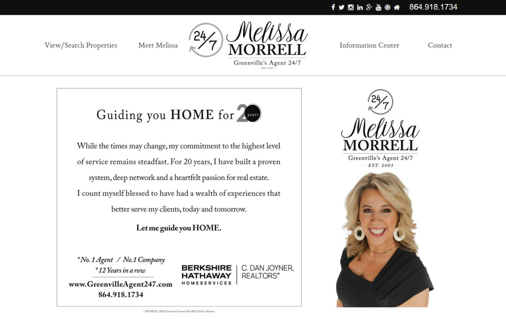 Melissa Morrell – Greenville’s Agent 24/7