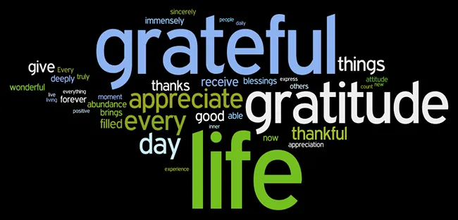 Gratitude on this Thankful Tuesday